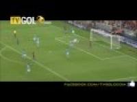 دوري غامبر : خماسية برشلونة ضد نابولي