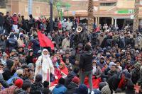 المحتجون بجرادة لا يعترفون بالحوار "المزعوم" وانتفاضتهم مستمرة وهذا مطلبهم الجديد(فيديو)