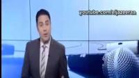 متصل مصري يصيب مذيع الجزيرة بهيستيريا