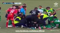 لحظة..انقاذ لاعب مولودية وجدة من موت محقق