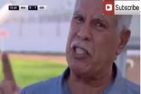 حسن شحاتة يطلب من مصور القناة الثانية الإبتعاد