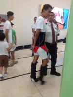 مثلي يستفز الناس بحركاته المثيرة بطنجة سيتي مول
