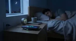 هل يضر شحن الهاتف طوال الليل بالبطارية؟