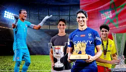 بزاف على الغيرة.. العملاق المغربي "بونو" يتسبب للمصري "الحضري" في أزمة نفسية حادة (صور)