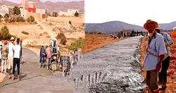 ساكنة دوار "إيدودير" تصنع الحدث.. مبادرة فريدة تكسر جدار الإقصاء والتهميش وتبعث برسائل محرجة إلى المسؤولين (صور)