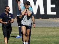 رونالدو يغادر مران البرتغال "باكياً" بسبب تجدد الاصابة 