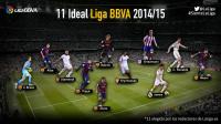 برشلونة يهيمن على تشكيلة الموسم للدوري الاسباني 