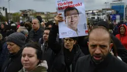 اعتقال المئات في تركيا بعد احتجاجات واسعة على سجن عمدة إسطنبول