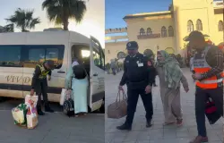 القصر الكبير لا تزال تستقبل أبناءها لليوم الثاني على التوالي بعد نهاية الفيضانات وإعلان العودة