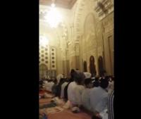 لحظة اندلاع موجة الهلع بمسجد الحسن الثاني