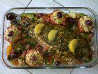 سمكة معمرة على الطريقة المغربية