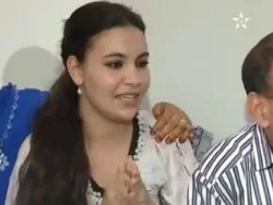 شاهد تفاعل زوجة محمد ربيعي مع زوجها في نزاله الاخير للملاكمة