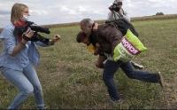 هذا هو الحكم الصادر في حق الصحافية التي ركلت لاجئا سوريا وطفله وأسقطتهما أرضا