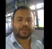 مواطن يرفض النزول من الحافلة بطنجة
