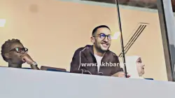 كواليس حضور زياش ووالدته بدونور لمتابعة الديربي