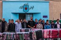بادرة طيبة أخرى من بدر هاري ... توزيع البطانيات و البدلات الرياضية على السجناء و الأطفال الفقراء