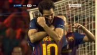 هدفي برشلونة في السوبر الأوروبي