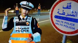 المرأة الشرطية في الصفوف الأولى لتؤمِّن المغاربة ليلة رأس السنة بمنطقة تيكوين ضواحي أكادير