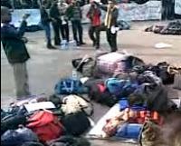 وقفة المجازين التصعيدية التي يخوضها الأساتذة يوم 8 فبراير 2011.