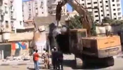   فيديو هدم ملهى ليلي بمصر بعد توبة صاحبه  