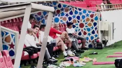 أمرابط حاضر في الحصة التدريبية للأسود رغم الإصابةوحديث مطول مع الركراكي