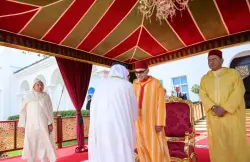 جلالة الملك يترأس بالمضيق حفل استقبال بمناسبة عيد العرش المجيد