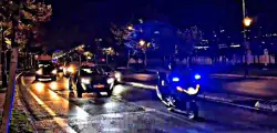 لحظة وصول ناصر الزفزافي إلى تطوان في طريقه إلى سجن طنجة بعد تشييع جنازة والده