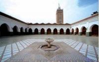 حريق مهول يلتهم الجامع الكبير بتارودانت