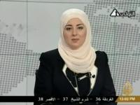 أول مذيعة نشرة ترتدي الحجاب على الشاشة المصرية 