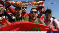 تقرير "بين سبورتس" الجماهير المغربية تتوافد بكثرة الى سان بطرسبورغ وتخلق أجواء رائعة
