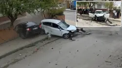 القدرة الالهية تنقذ طفلا طار من السيارة عند حادثة اصطدام مرعبة(فيديو)