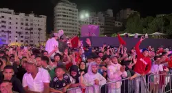 فرحة عارمة تهز "فان زون" الدار البيضاء بعد هدف رحيمي في شباك هايتي
