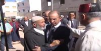 أول ظهور لوالد بائع السمك محسن فكري مع وزير الداخلية حصاد