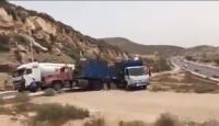 أكادير  : اصطدام قوي بين شاحنة كبيرة محملة بالبوتان و أخرى بالوقود