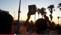 رفع المصحف امام المسجد في وجوههم فأطلقوا الرصاص على صدره
