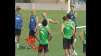 وصول المحترفين و تداريب الأسود بالسينغال