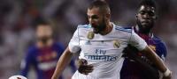 هدف بنزيمة في مرمى برشلونة