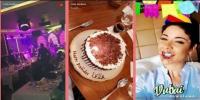 بالفيديو: احتفال ليلى الحديوي بعيد ميلادها بدبي في أجواء صاخبة
