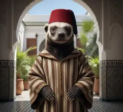 عسيلة أو غرير العسل.. الحيوان الذي وجد نفسه متصدرا لـ "التراند" المغربي دون سابق إنذار