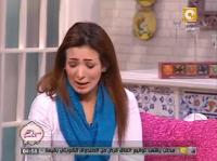 فيديو .. صفاء مغربي تنفعل وتبكي على الهواء