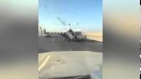 سقوط شاب أثناء استعراض خطير