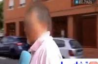المجرم دانييل كالفان مباشرة بعد اعتقاله