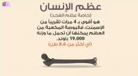 حقائق مدهشة عن جسم الإنسان