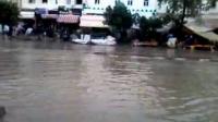 5 دقائق كافية لإغراق مدينة طنجة