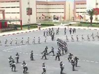استعراض هوليودي في حفل تخرج دفعة من ضباط الصف بالقوات المساعدة