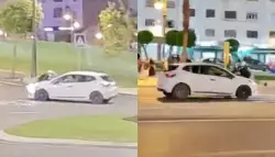 أمن طنجة يتفاعل مع فيديو "حادث خطير" قرب الملعب الكبير