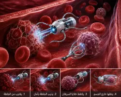ثورة طبية.. روبوت صغير يدخل الأوعية لتفتيت الجلطات والتقاط الخلايا السرطانية