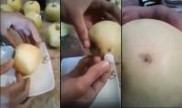 حذاري من بعض التفاح الذي يباع في الأسواق