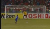ضربة جزاء غير عادية من طرف لاعب جزر المالديف