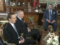 الملك يستقبل وزير الشؤون الخارجية الفرنسي